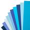 9 Packs: 100 ct. (900 total) Blue Palette 12" x 12" Cardstock Paper by Recollections™
